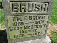 Brush, Wm. F. and Mary (McNerney)